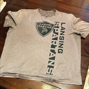 Lansing Spartans Gray T-Shirt